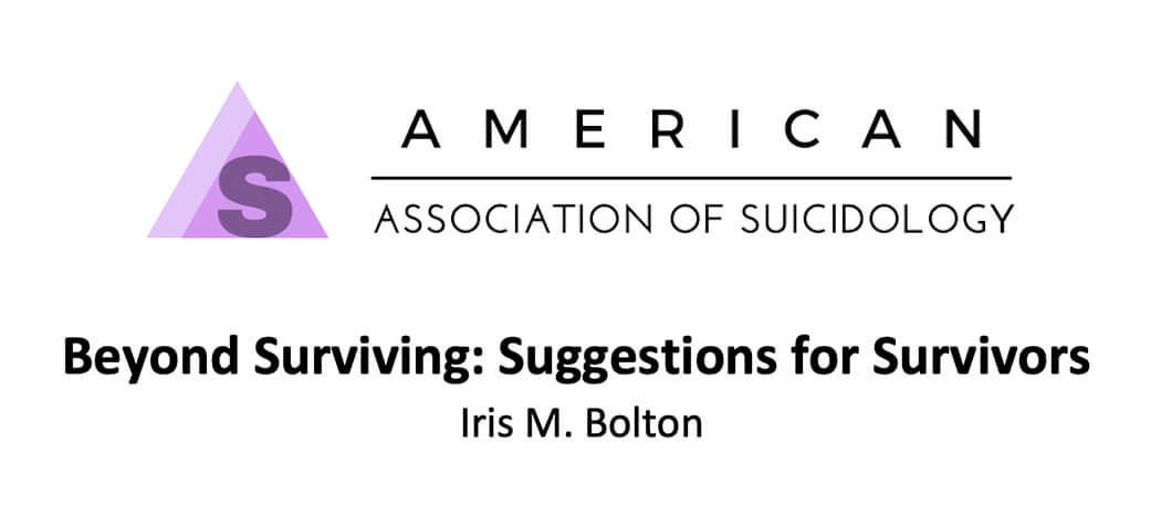 American Association of Suicidology_Suggestions for Survivors