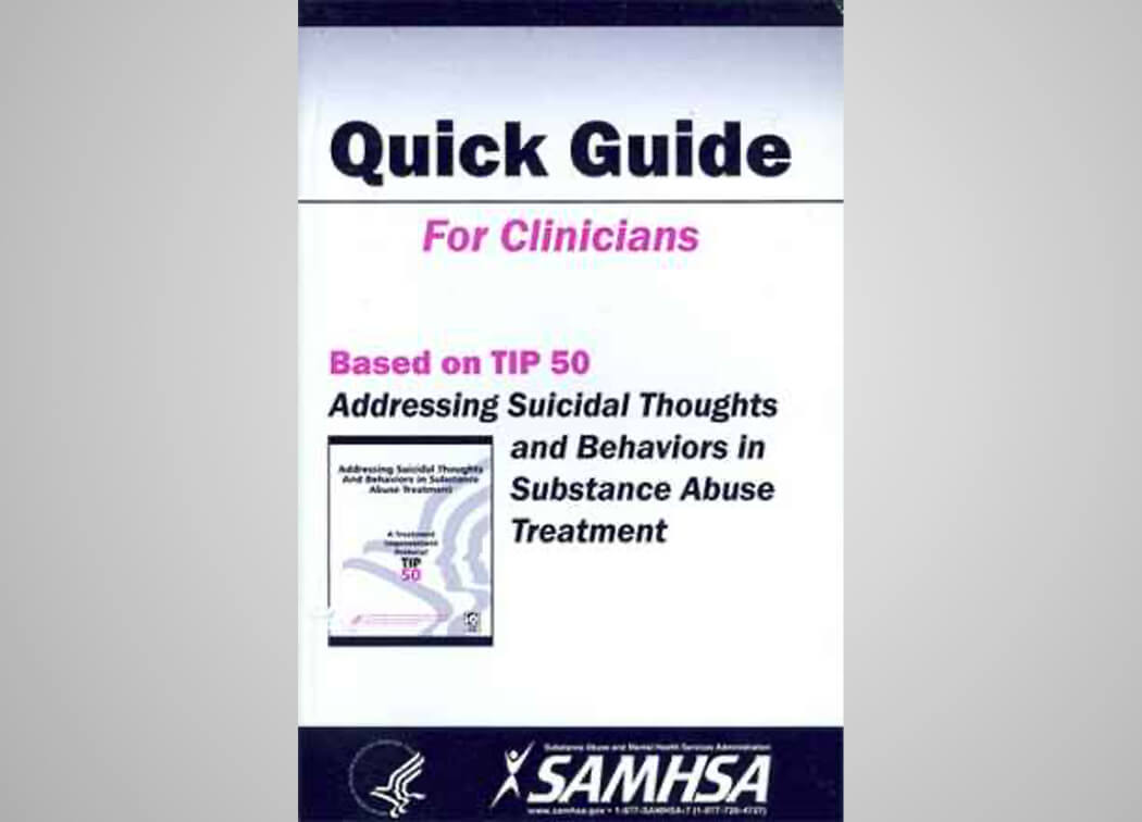 SAMHSA_Quick Guide for Clinicians Based of TIP 50